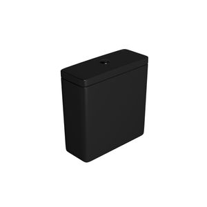 Caixa Acoplada Acionamento Duo Black Matte 3,6 Litros Ebano Preto - (CD21FBLMT95) - Deca