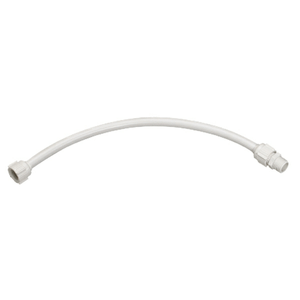 Ligação Flexivel PVC 1/2' 40cm Branco - Luconi