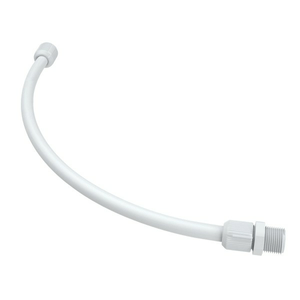Ligação Flexivel PVC 12mm x 60cm Branco - Tigre