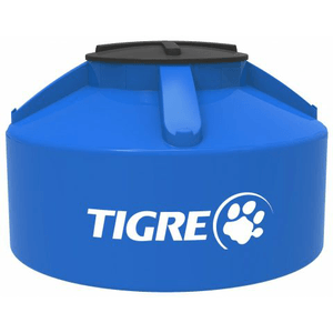 Caixa D´água Polietileno 1000 litros Com Tampa Roscável Azul - Tigre
