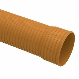 Tubo JE PVC Ultra Coletor Corrugado 150mm 6m Ocre - Tigre