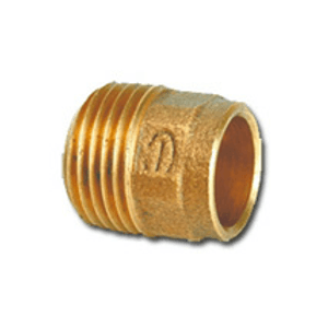 Conector Macho Cobre Bronze 10x1/2" - Eluma