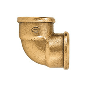 Cotovelo 90 Rosca BSP com Anel Cobre Bronze 15mm - Eluma