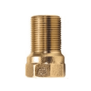 Prolongador Longo Rosca x Rosca Cobre Bronze 1/2" - Eluma