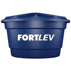 Caixa D´água Polietileno 500 litros Com Tampa Azul - Fortlev