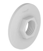 Flange-Sextavada-sem-Furo-PVC-Roscavel-Branco---Tigre