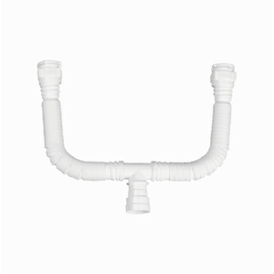 Sifão Multi Duplo 1 1/4"" 50mm Branco - Astra