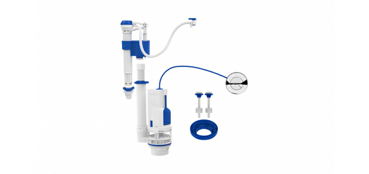 Kit-Acionamento-para-Caixa-Acoplada-Fontal-ABS-Crom---Blukit