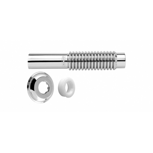 Tubo de Ligação para Bacia Ajustável 260mm Cromado - Blukit