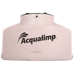 Tanque Polietileno Água Limpa 1000 litros Com Tampa Roscável Bege - Acqualimp