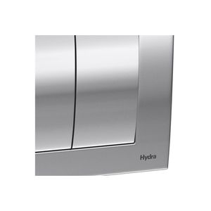 Acabamento para Caixa de Descarga Embutida Duplo 3 e 6 litros H Pro Duo Cromado - (4900CHPRDUO) - Deca