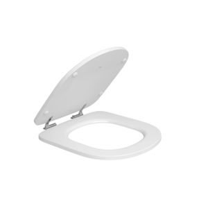 Assento Sanitário Poliéster Vogue Plus Fixação Cromada Branco - (AP5117) - Deca