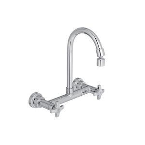 Misturador para Cozinha de Parede Bica Móvel Max Cromado - (1258C34) - Deca