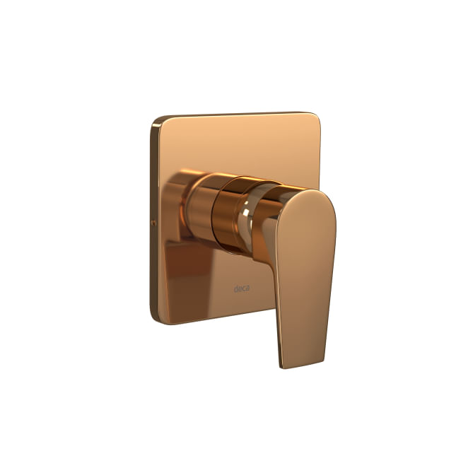 Acabamento-Monocomando-para-Chuveiro-para-Baixa-e-Alta-Pressao-Level-Gold-Red----4993GL26CHURD----Deca