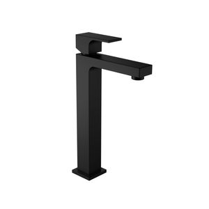 Misturador para Lavatório Monocomando de Mesa Bica Alta Unic Black Matte - (2885BL90MT) - Deca