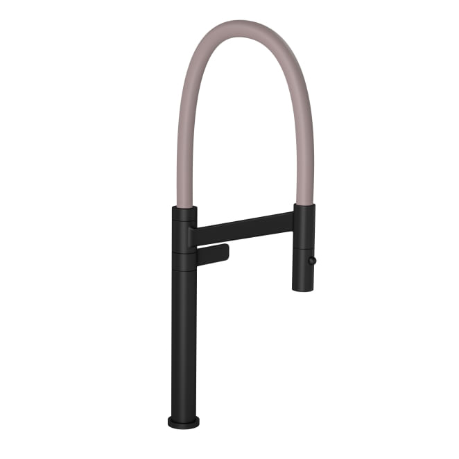 Torneira-para-Cozinha-de-Mesa-Bica-Alta-Colore-Black-Matte-e-Fendi----1189BLMTFD----Deca