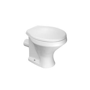 Bacia Convencional com Saída Horizontal Ravena Branco - (P9017) - Deca