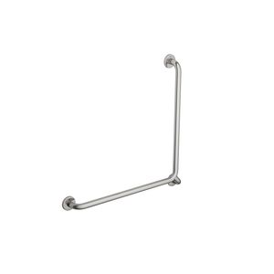 Barra de Apoio Angular L Aço Inox Conforto 70x70cm Polido - (2335iPOL) - Deca