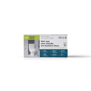 Kit Completo de Bacia com Caixa Acoplada Monte Carlo Branco - (KP80817) - Deca