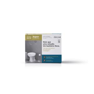 Kit Completo de Bacia Convencional Aspen Branco - (KP7517) - Deca