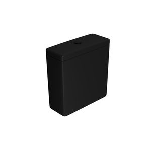 Caixa Acoplada Acionamento Duo Black Matte 3,6 Litros Ebano Preto - (CD21FBLMT94) - Deca