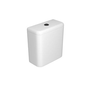 Caixa Acoplada Acionamento Duo Black Noir 3,6 Litros Branco - (CD11FBLNO17) - Deca