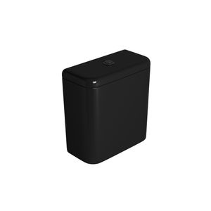 Caixa Acoplada Acionamento Duo Black Noir 3,6 Litros Ebano Branco - (CD11FBLNO95) - Deca