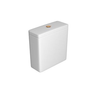 Caixa Acoplada Acionamento Duo Gold Matte Piano 3,6 Litros Branco - (CD21FGLMT17) - Deca