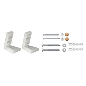 Conjunto de Fixação para Bacia Lateral Vogue - Cubo - Monte Carlo Gold Red - (SP121GLRD) - Deca