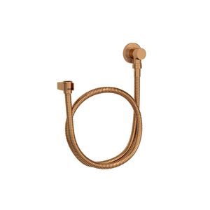 Ligação Flexivel com Suporte para Ducha Redondo 1700mm Gold Red - (4605GL170RD) - Deca
