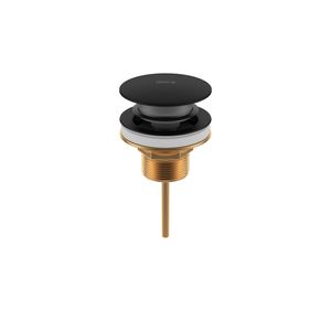 Válvula de Escoamento para Lavatório Click 238x1"" Black Matte - (1601BLCLIMT) - Deca