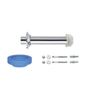 Kit de Instalação para Bacia Convencional Fixação Vertical Cromado - (1200CKITP) - Deca