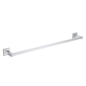 Porta Toalha de Rosto Quadratta 600mm Cromando - (2040C83) - Deca