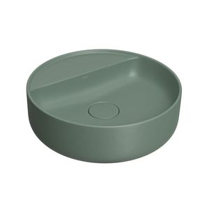 Cuba de Apoio com Mesa Redonda 40cm Salvia - (L12040M49) - Deca