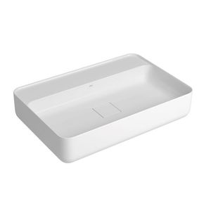 Cuba de Apoio com Mesa Retangular 60cm Branco - (L13060M17) - Deca