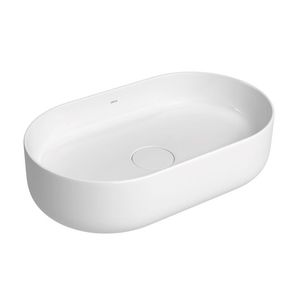 Cuba de Apoio Longa Oval 50cm Branco - (L1405017) - Deca