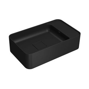 Cuba de Apoio Suspensa com Mesa Direita Retangular 50cm Ebano - (L43050MD94) - Deca