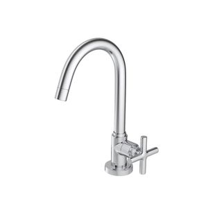 Torneira para Lavatório de Mesa Bica Alta Duna Clássica Black Matte - (1198BL64MT) - Deca