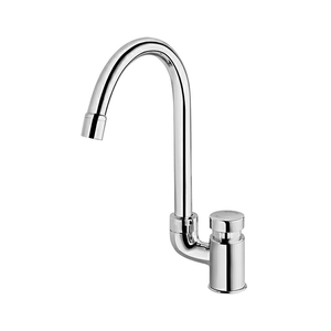 Torneira para Lavatório de Mesa Bica Alta Pressmatic Cromado - Docol