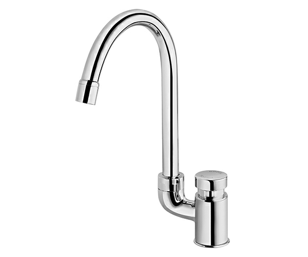 Torneira-para-Lavatorio-de-Mesa-Bica-Alta-Pressmatic-Cromado---Docol