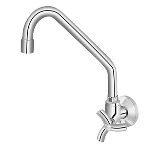 Torneira para Cozinha de Parede Bica Alta Docol Primor Cromado - Docol