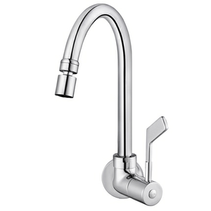 Torneira para Cozinha de Parede Bica Alta Vitta Cromado - Docol