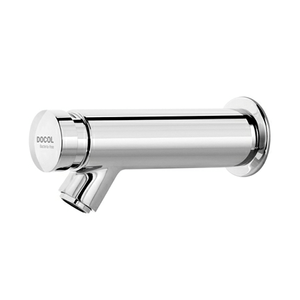 Torneira para Lavatório de Parede Pressmatic Bactéria Free Deluxe Cromado - Docol