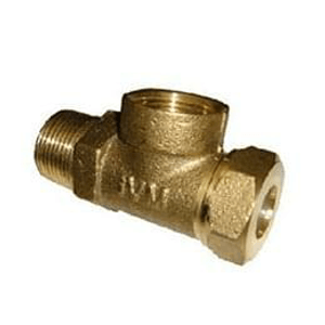 Registro Ferrule Latão 1" - Jed