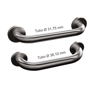 Barra de Apoio Conforto 90cm Escovado - Levevida