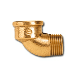 Cotovelo 90 Rosca x Rosca Cobre Bronze - Eluma