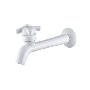 Torneira para Cozinha de Parede 1132 F34 Branco - Lorenzetti