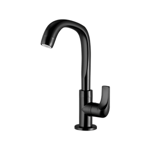 Torneira para Lavatório de Mesa Bica Alta Fitt 1195 F61 Preta - Lorenzetti