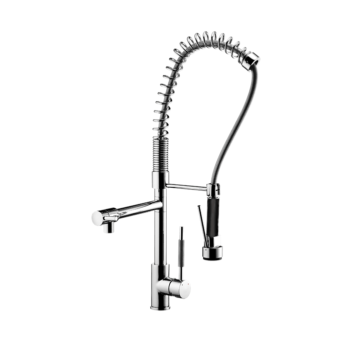 Misturador-para-Cozinha-Monocomando-de-Mesa-Bica-Alta-LorenKitchen-2267-C76-Cromado---Lorenzetti