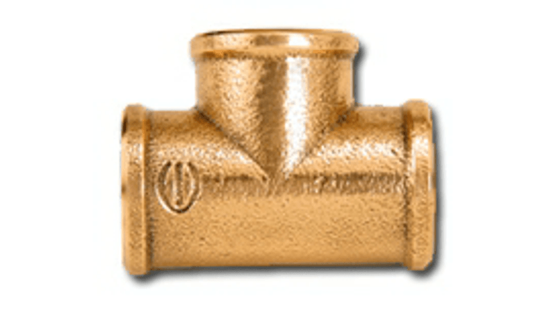 Te Rosca Fêmea Central sem Anel Cobre Bronze 54x1 - Eluma